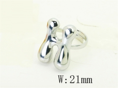 HY Wholesale Rings Jewelry Popular Stainless Steel 316L Rings-HY70R0137AIL