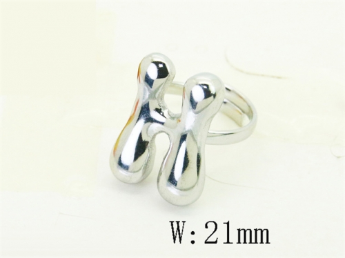 HY Wholesale Rings Jewelry Popular Stainless Steel 316L Rings-HY70R0137AIL