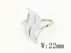 HY Wholesale Rings Jewelry Popular Stainless Steel 316L Rings-HY19R1496OB