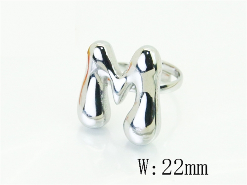 HY Wholesale Rings Jewelry Popular Stainless Steel 316L Rings-HY70R0141SIL