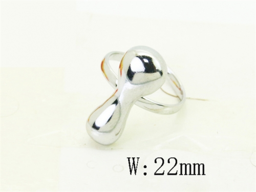 HY Wholesale Rings Jewelry Popular Stainless Steel 316L Rings-HY70R0138BIL