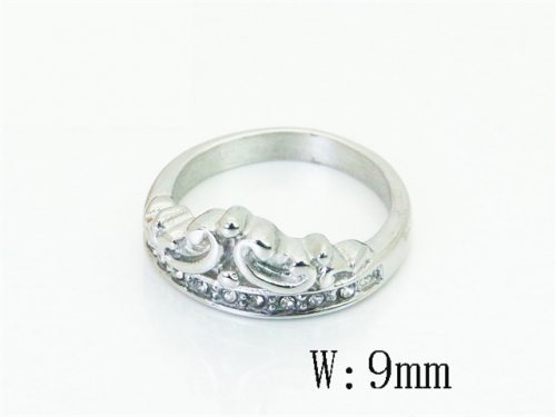 HY Wholesale Rings Jewelry Popular Stainless Steel 316L Rings-HY15R2949OL