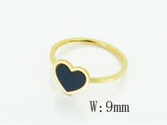 HY Wholesale Rings Jewelry Popular Stainless Steel 316L Rings-HY19R1579MB