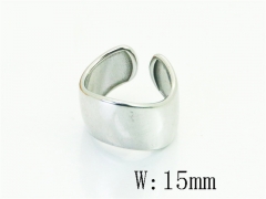 HY Wholesale Rings Jewelry Popular Stainless Steel 316L Rings-HY70R0132KG