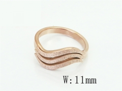 HY Wholesale Rings Jewelry Popular Stainless Steel 316L Rings-HY19R1527OC