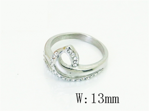 HY Wholesale Rings Jewelry Popular Stainless Steel 316L Rings-HY15R2929PC