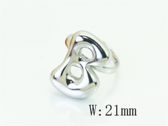 HY Wholesale Rings Jewelry Popular Stainless Steel 316L Rings-HY70R0134BIL