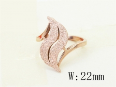 HY Wholesale Rings Jewelry Popular Stainless Steel 316L Rings-HY19R1498PV