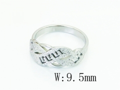 HY Wholesale Rings Jewelry Popular Stainless Steel 316L Rings-HY19R1528OC