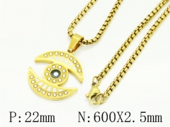 HY Wholesale Stainless Steel 316L Jewelry Popular Necklaces-HY09N1595NF