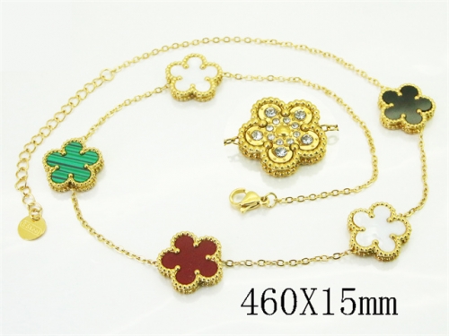 HY Wholesale Stainless Steel 316L Jewelry Popular Necklaces-HY32N0977HID