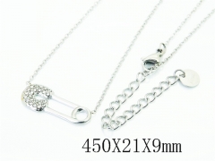 HY Wholesale Stainless Steel 316L Jewelry Popular Necklaces-HY51N0592LC