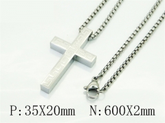 HY Wholesale Stainless Steel 316L Jewelry Popular Necklaces-HY49N0090ND