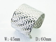 HY Wholesale Bangles Jewelry Stainless Steel 316L Popular Bangle-HY70B0594MB