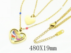 HY Wholesale Stainless Steel 316L Jewelry Popular Necklaces-HY32N1023HZZ