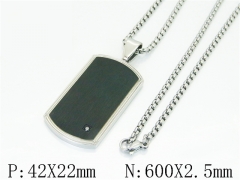 HY Wholesale Stainless Steel 316L Jewelry Popular Necklaces-HY41N0454HMS