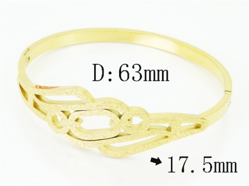 HY Wholesale Bangles Jewelry Stainless Steel 316L Popular Bangle-HY19B1518HJF