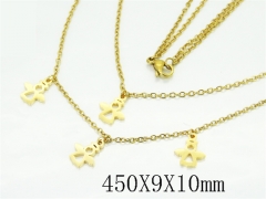 HY Wholesale Stainless Steel 316L Jewelry Popular Necklaces-HY12N0978LB