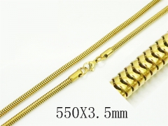 HY Wholesale Stainless Steel 316L Jewelry Popular Necklaces-HY40N1576OX