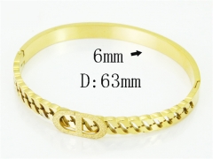 HY Wholesale Bangles Jewelry Stainless Steel 316L Popular Bangle-HY19B1560HKG