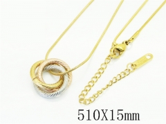 HY Wholesale Stainless Steel 316L Jewelry Popular Necklaces-HY59N0138ML