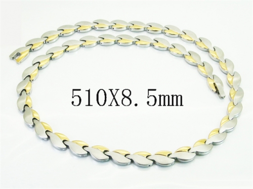 HY Wholesale Stainless Steel 316L Jewelry Popular Necklaces-HY36N0094KLS