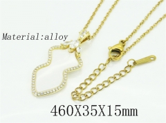 HY Wholesale Stainless Steel 316L Jewelry Popular Necklaces-HY36N0103HHB