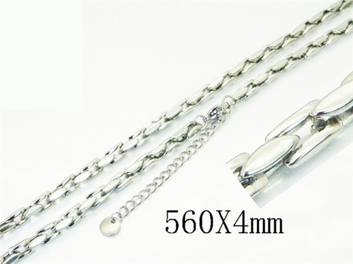 HY Wholesale Stainless Steel 316L Jewelry Popular Necklaces-HY30N0399PX