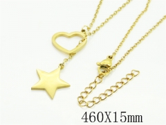 HY Wholesale Stainless Steel 316L Jewelry Popular Necklaces-HY49N0132LV