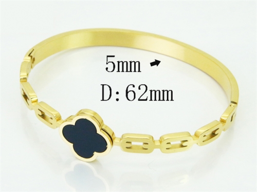 HY Wholesale Bangles Jewelry Stainless Steel 316L Popular Bangle-HY19B1539HJA