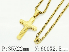 HY Wholesale Stainless Steel 316L Jewelry Popular Necklaces-HY09N1574HHA