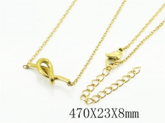 HY Wholesale Stainless Steel 316L Jewelry Popular Necklaces-HY49N0122CKL