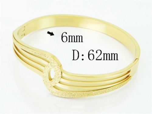 HY Wholesale Bangles Jewelry Stainless Steel 316L Popular Bangle-HY19B1506HJZ