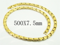 HY Wholesale Stainless Steel 316L Jewelry Popular Necklaces-HY36N0095KLS