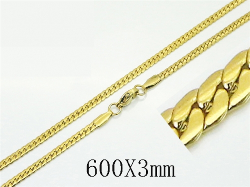 HY Wholesale Stainless Steel 316L Jewelry Popular Necklaces-HY40N1582KL