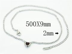 HY Wholesale Stainless Steel 316L Jewelry Popular Necklaces-HY59N0142HZZ