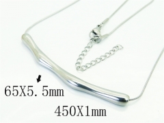 HY Wholesale Stainless Steel 316L Jewelry Popular Necklaces-HY70N0735LW