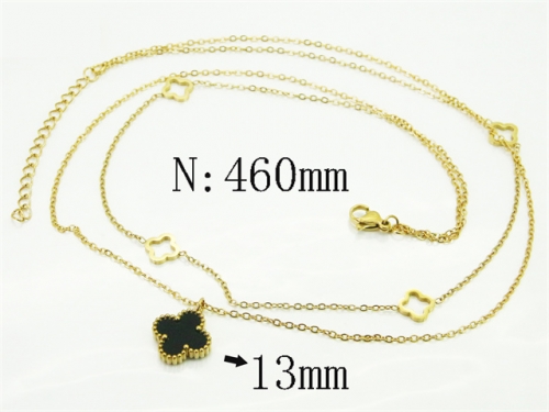 HY Wholesale Stainless Steel 316L Jewelry Popular Necklaces-HY49N0146HHR