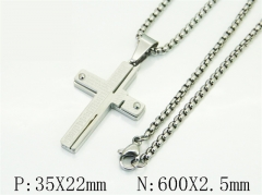 HY Wholesale Stainless Steel 316L Jewelry Popular Necklaces-HY09N1532OL