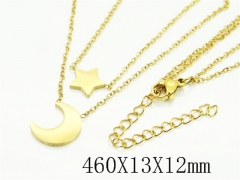 HY Wholesale Stainless Steel 316L Jewelry Popular Necklaces-HY49N0139MR