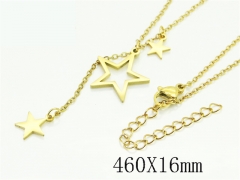 HY Wholesale Stainless Steel 316L Jewelry Popular Necklaces-HY49N0137FLL