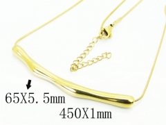 HY Wholesale Stainless Steel 316L Jewelry Popular Necklaces-HY70N0736NA