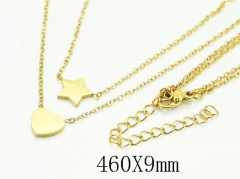 HY Wholesale Stainless Steel 316L Jewelry Popular Necklaces-HY49N0138MD