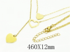 HY Wholesale Stainless Steel 316L Jewelry Popular Necklaces-HY49N0140MS