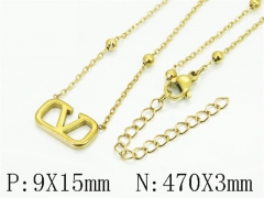 HY Wholesale Stainless Steel 316L Jewelry Popular Necklaces-HY49N0110ALL