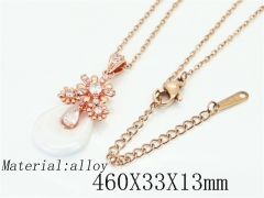 HY Wholesale Stainless Steel 316L Jewelry Popular Necklaces-HY36N0111HHD