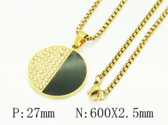 HY Wholesale Stainless Steel 316L Jewelry Popular Necklaces-HY09N1593NX