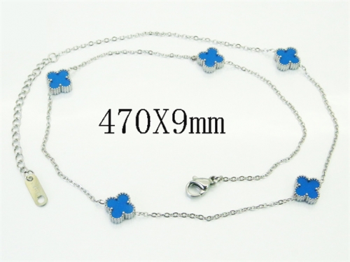 HY Wholesale Stainless Steel 316L Jewelry Popular Necklaces-HY30N0407OX