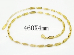 HY Wholesale Stainless Steel 316L Jewelry Popular Necklaces-HY80N1071OD