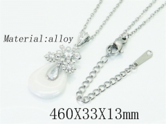 HY Wholesale Stainless Steel 316L Jewelry Popular Necklaces-HY36N0107HHU